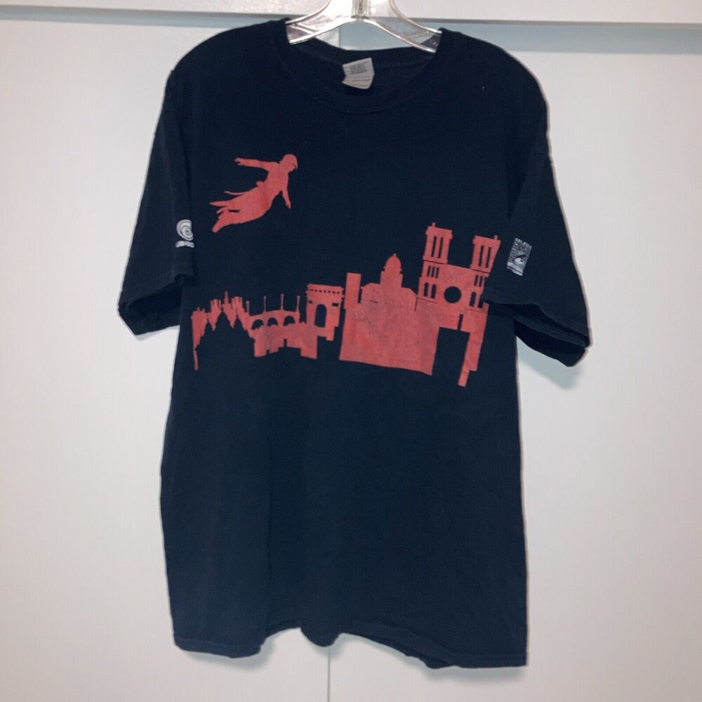 Vintage Assassins Creed Experience Promo Shirt Mens XLarge Black Video Game RARE